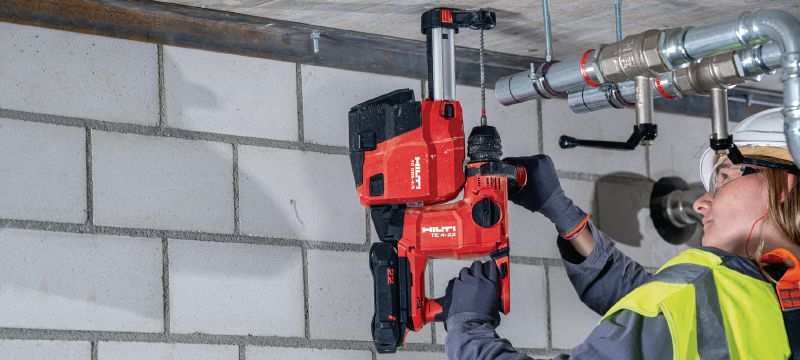 Perforateur sans fil TE 4-22 Perforateur sans fil SDS Plus compact avec notre meilleur rapport poids-performance pour le forage au plafond (plateforme de batteries Nuron) Applications 1