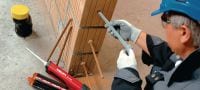 Tamis fin HIT-S Douille-tamis métallique de 1 mètre pour la fixation dans la maçonnerie creuse Applications 2