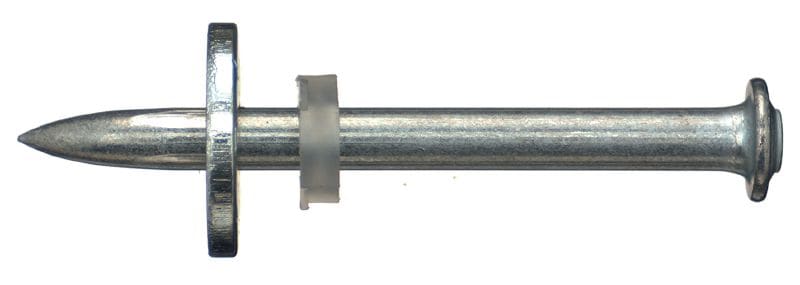 X-DNH Clou en acier au carbone à utiliser avec le système de pré-perçage DX-Kwik et les cloueurs à poudre sur béton (rondelle de 8 mm)