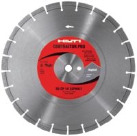 Disque diamant pour asphalte SPX Disque diamant Ultimate pour des performances de coupe supérieures dans l'asphalte