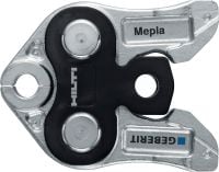 Mâchoire de sertisseuse NPR PM G Mâchoires de sertissage pour les raccords à sertir de profilé G jusqu'à 40 mm. Compatibles avec l'outil de sertissage de tubes Hilti NPR 19-A.