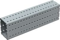 Rail profilé rectangulaire MT-100 OC Rail profilé rectangulaire pour charges lourdes, adapté aux composants MT-TFB dans les environnements extérieurs