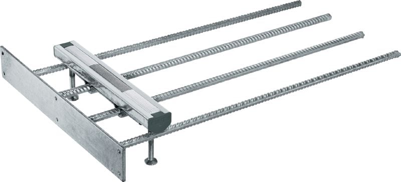 Rail pour fers d'armature de dessus de dalles HAC Rails d'ancrage coulés de tailles et longueurs standard pour les applications de dessus de dalle