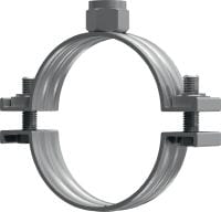 Collier de serrage MP-M pour charges lourdes Collier de serrage galvanisé sans insonorisation pour applications lourdes