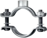 Collier de serrage MP-M pour charges lourdes Collier de serrage galvanisé sans insonorisation pour applications lourdes