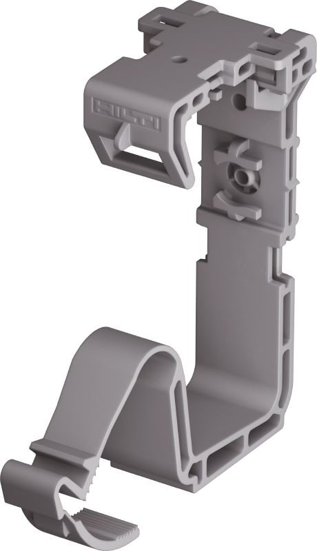 Attache-câble X-ECH MX (02) Attache pour torons de câbles en plastique, optimisée pour les clous en bande et compatible avec différentes méthodes de fixation et matériaux supports