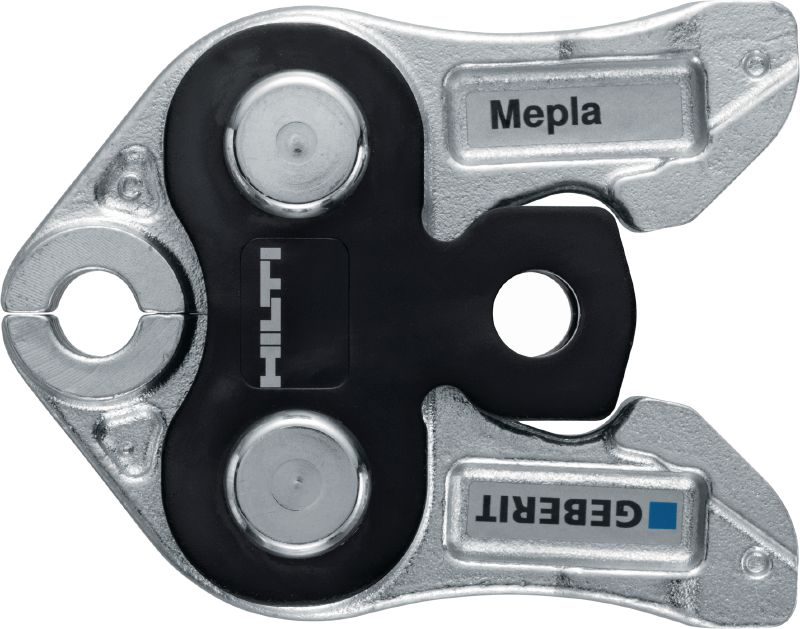 Mâchoire de sertisseuse NPR PM G Mâchoires de sertissage pour les raccords à sertir de profilé G jusqu'à 40 mm. Compatibles avec l'outil de sertissage de tubes Hilti NPR 19-A.