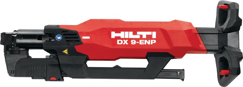 DX 9-ENP Cloueur à poudre vertical à commande numérique entièrement automatique et à grand rendement pour la fixation de tabliers métalliques