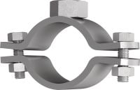 Collier point fixe MFP-PC Collier point fixe galvanisé pour une performance maximale dans les applications lourdes