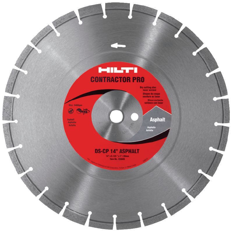Disque diamant pour asphalte SPX Disque diamant Ultimate pour des performances de coupe supérieures dans l'asphalte