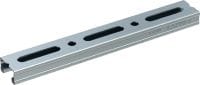 Rail profilé en C MQ-21.5 Rail profilé en C galvanisé pour charges légères