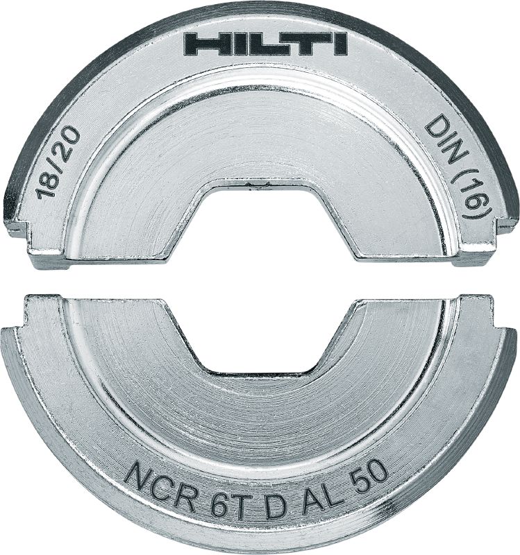 Matrices DIN 6T pour l'aluminium Matrices DIN 6 tonnes pour cosses en aluminium et connecteurs jusqu’à 300 mm²