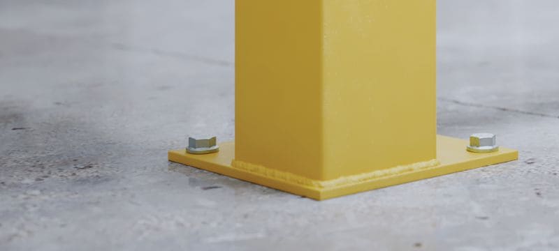 Vis à béton HUS4-H Vis à béton à tête hexagonale haute performance pour la fixation dans le béton et la maçonnerie (acier au carbone) Applications 1