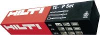 Kits de burins TE-TX Kits mixtes de burins SDS Top (TE-T) pour marteaux-piqueurs électriques