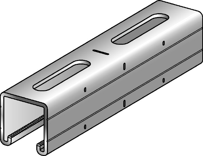 Rail profilé en C MQ-41/3 Rail profilé en C galvanisé pour charges moyennes