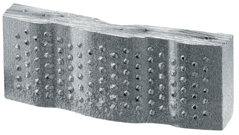 Segment diamant SPX/SP-H pour béton abrasif Segments diamant de haute qualité pour le carottage avec des appareils de haute puissance (>2,5 kW) dans le béton très abrasif