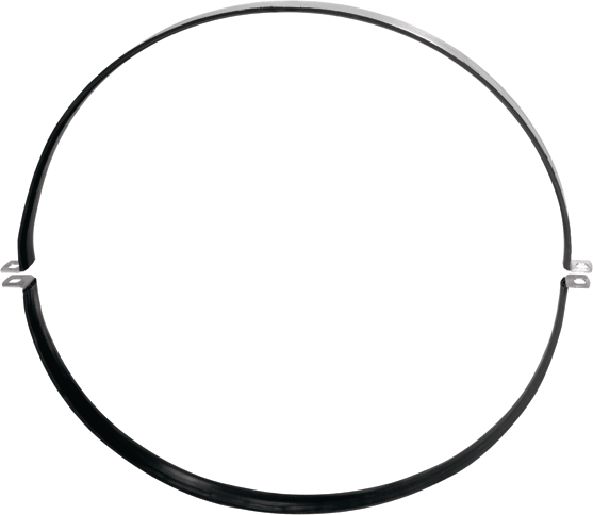 Collier pour ventilation MV-PI Collier pour ventilation galvanisé avec insonorisation pour une productivité élevée dans les applications de gaines spiralées