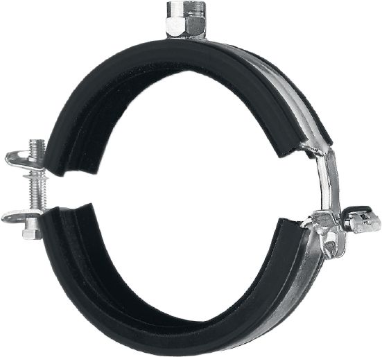 MPN-G Collier glissant galvanisé d'exception avec fermeture rapide pour les applications de tuyauterie en plastique