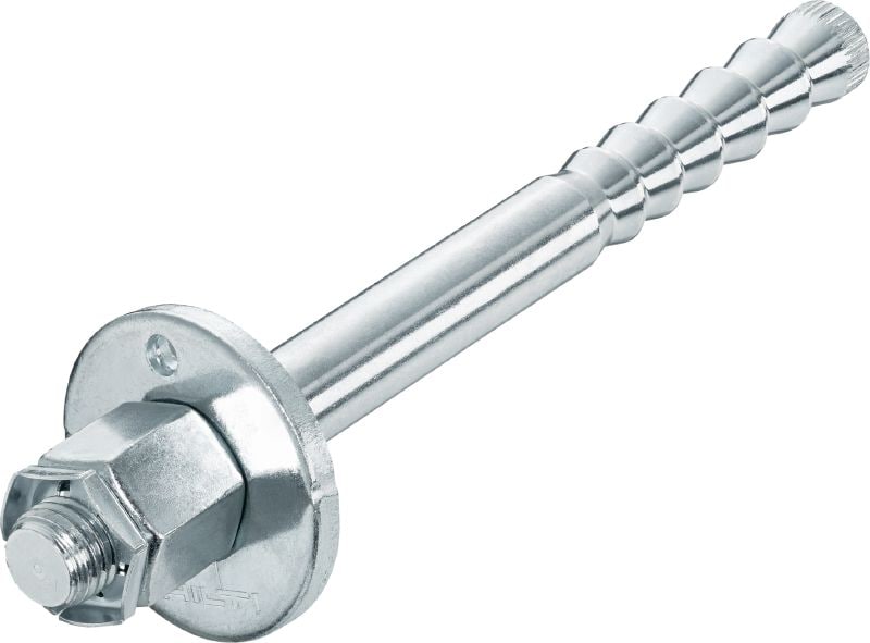 Tige d'ancrage HAS-D Tige d'ancrage dynamique haute performance pour fixation traversante et pré-installation à l'aide de chevilles hybrides à injection (acier au carbone)