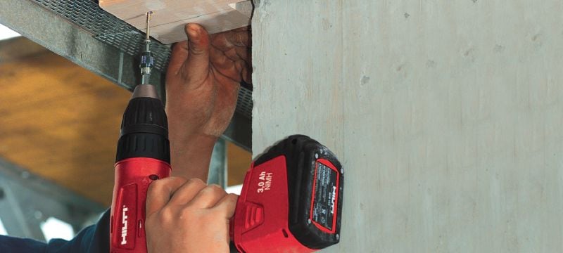 Vis de réglage Vis ajustable économique pour les fixations du bois sur le bois sans forage préalable Applications 1
