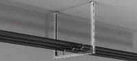 Connecteur d'angle pré-assemblé MT-C-Q1 FL Support d'angle avec écrou et boulon de verrouillage rapide pré-assemblés pour le montage de structures de rails de supportage pour charges légères Applications 2