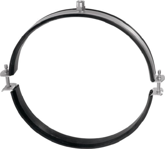 Collier pour ventilation MV-PI Collier pour ventilation galvanisé avec insonorisation pour une productivité élevée dans les applications de gaines spiralées
