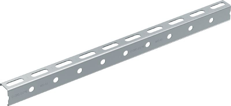 Rail profilé de base MT-15 Rail profilé de base pour charges légères, adapté aux environnements intérieurs