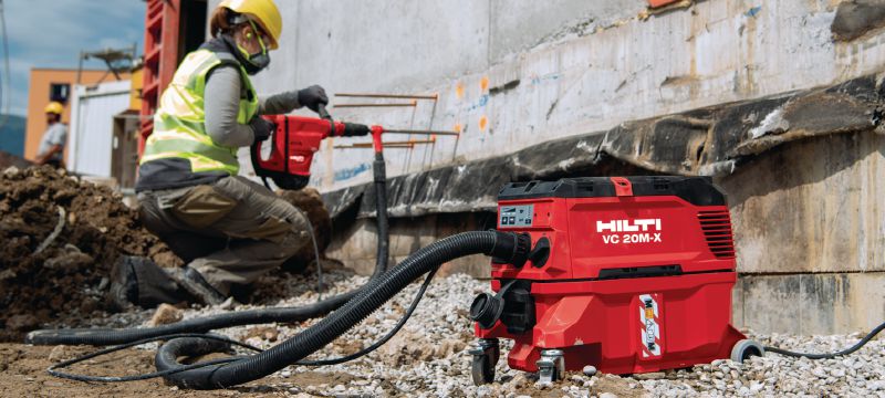 Aspirateur de chantier à sec et à eau compact VC 20L-X - Aspirateurs de  chantier - Hilti Luxembourg