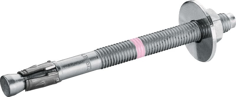 Cheville à expansion HST2 V3 BW Cheville à coin haute performance (M8-M16) pour charges statiques et sismiques dans du béton fissuré (acier au carbone, grande rondelle)