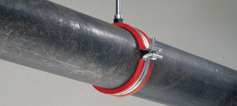 Collier de serrage MP-MIS pour charges lourdes Collier de serrage galvanisé avec insert de résistance aux températures élevées pour les applications lourdes Applications 1