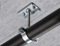 Collier point fixe MFP-L-F pour charges légères Collier point fixe galvanisé à chaud (GAC) pour une performance maximale dans les applications légères Applications 1