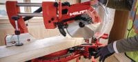 Scie à onglets sans fil SM 60-22 Scie à onglets composée coulissante à double biseau avec une capacité de coupe transversale jusqu’à 100 x 355 mm│4 x 13-3/4 (plateforme de batteries Nuron) Applications 1