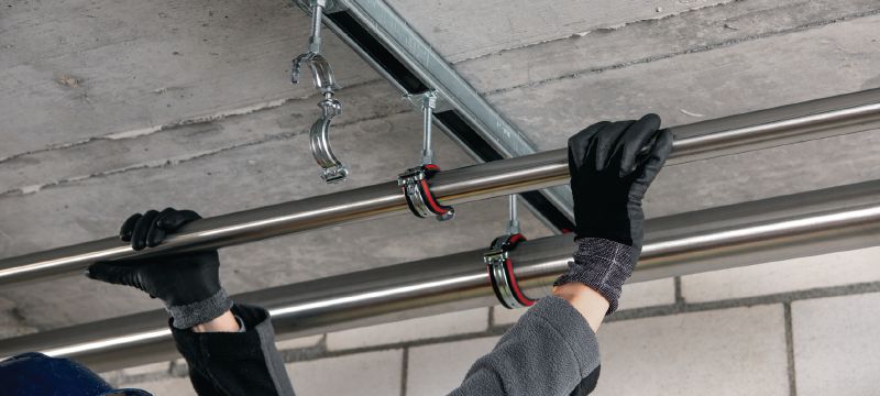 Collier de serrage MP-U à fermeture rapide Collier de serrage galvanisé avec fermeture rapide pour une productivité élevée dans les applications semi-intensives Applications 1
