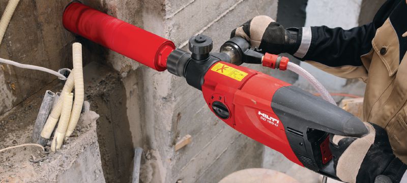 Couronne de forage SPX-L pour appareils électroportatifs Couronne de forage Ultimate pour le carottage à main dans tous types de béton - pour les outils <2,5 kW Applications 1