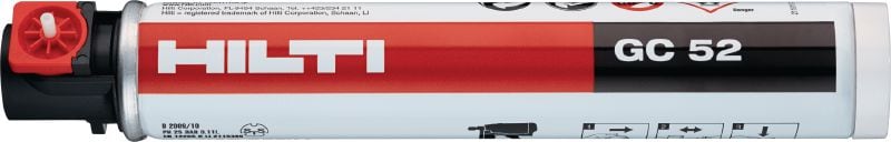GC 52 Cartouches de gaz haute pression à utiliser avec les cloueurs à gaz GX 2 et GX-IE