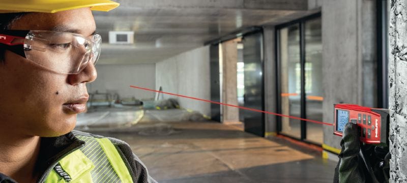 Lasermètre PD-I Lasermètre robuste avec fonctions de mesure intelligente et connectivité Bluetooth pour les applications intérieures jusqu'à 100 m Applications 1
