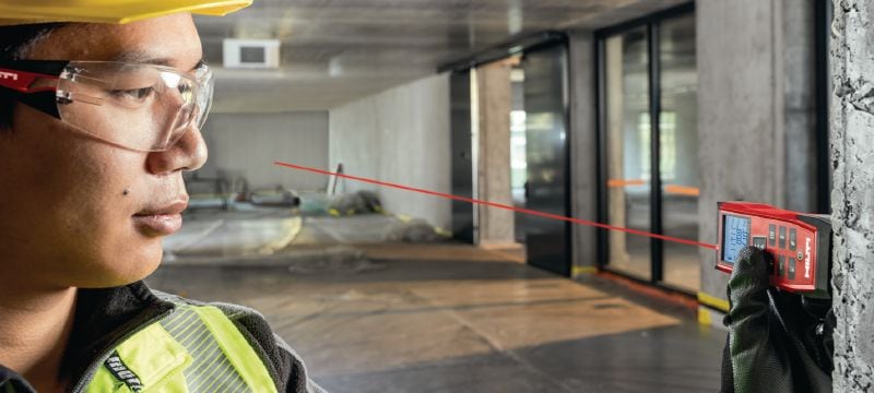 Lasermètre PD-I Lasermètre robuste avec fonctions de mesure intelligente et connectivité Bluetooth pour les applications intérieures jusqu'à 100 m Applications 1