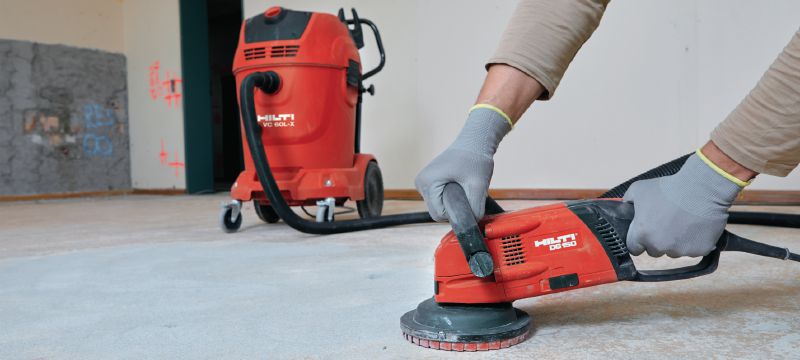 Aspirateur de poussière VC 60L-X de classe L Extracteur de poussière très puissant pour le raccordement avec des outils électriques et des nettoyages de chantier (à eau et à sec), réservoir de 60 l Applications 1