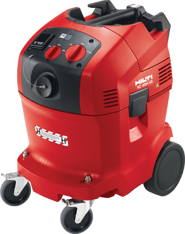 Aspirateur de chantier à sec et à eau VC 40H-XE Aspirateur poussière universel avec prise de courant intégrée - classe H
