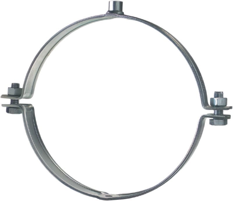 Collier de serrage MP-MX-F pour charges lourdes Collier de serrage galvanisé à chaud (GAC) sans insonorisation pour applications très lourdes