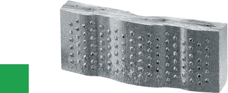 Segment diamant SPX/SP-H pour béton abrasif Segments diamant de haute qualité pour le carottage avec des appareils de haute puissance (>2,5 kW) dans le béton très abrasif